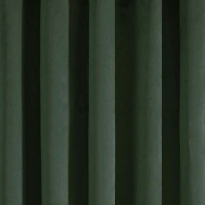 Montrose Eyelet Single Panel Door Curtain by Laurence Llewelyn-Bowen in Bottle Green - Eyelet Single Panel Door Curtain - Laurence Llewelyn-Bowen