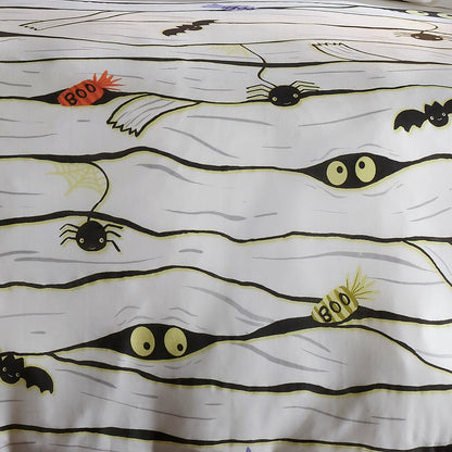 Mummy Duvet Cover Set by Bedlam in White - Duvet Cover Set - Bedlam