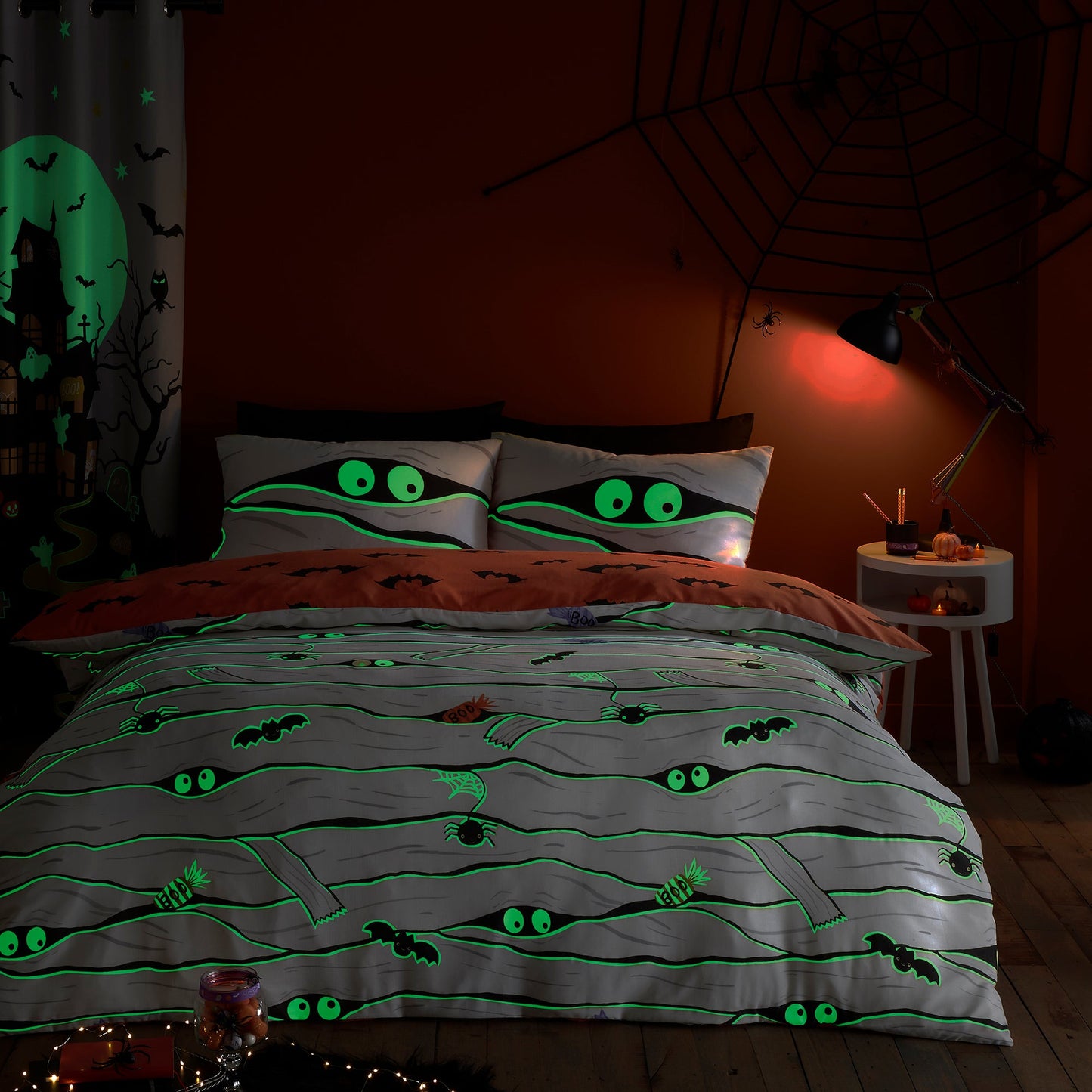 Mummy Duvet Cover Set by Bedlam in White - Duvet Cover Set - Bedlam