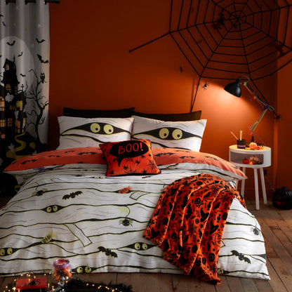 Mummy Duvet Cover Set by Bedlam in White - Duvet Cover Set - Bedlam