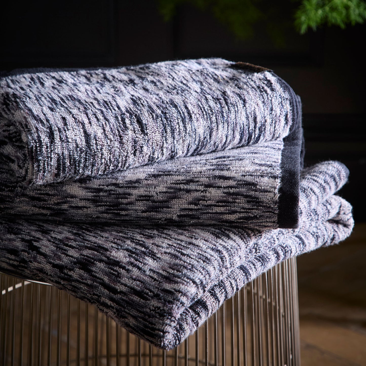 Orion Towels in Black