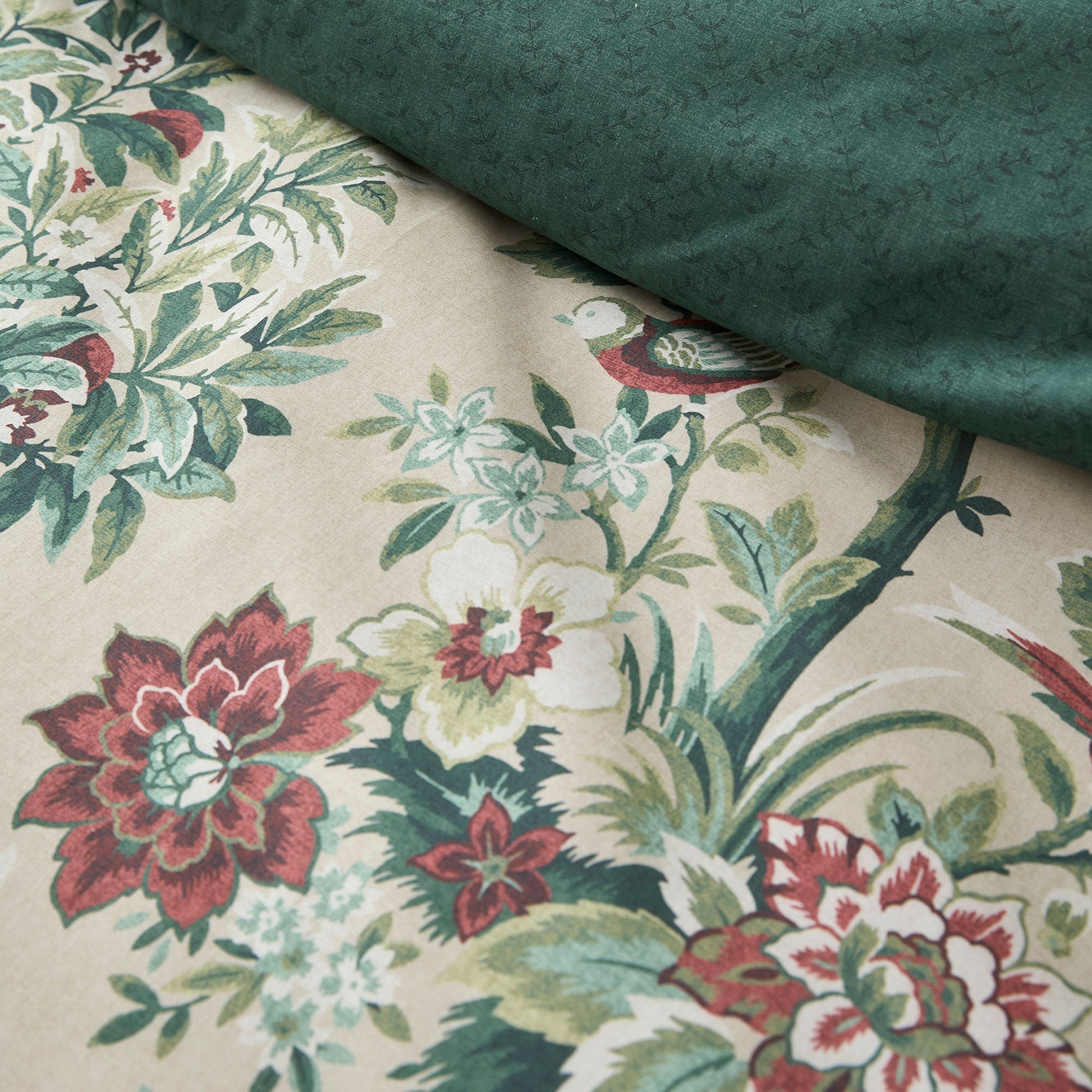 Otillie Tapestry Duvet Cover Set in Natural - Duvet Cover Set - D & D