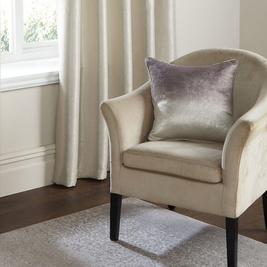 Ombre Strata Cushion by Fusion in Chocolate 43 x 43cm - Cushion - Fusion
