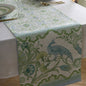 Palm Court Table Runner in Green 230 x 40cm - Table Runner - Laurence Llewelyn-Bowen