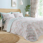 Palais Bedspread by Dreams & Drapes Design in Green 195cm x 230cm - Bedspread - Dreams & Drapes Design