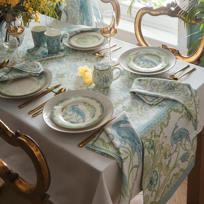 Palm Court Porcelain Side Plates 4 Pack in Multicolour - Side Plate (4 Pack) - Laurence Llewelyn-Bowen