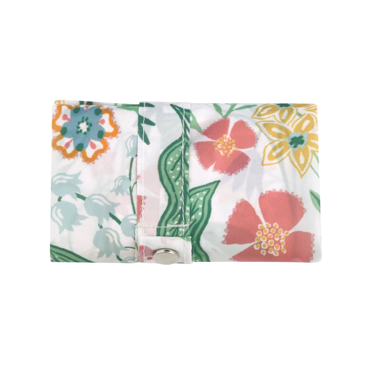 Petals & Prose Foldable Tote Bag Medium in Pink
