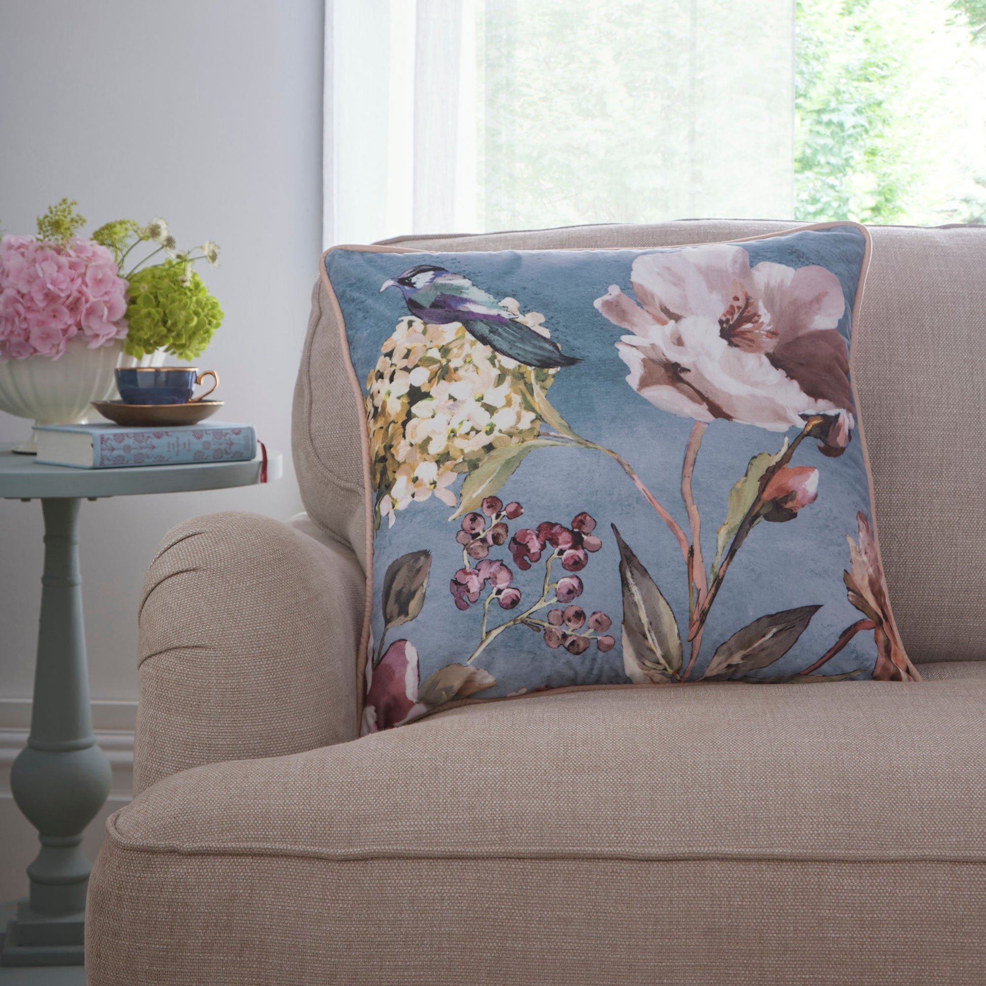 Portia Cushion by Appletree Heritage in Multi 55 x 55cm - Cushion - Appletree Heritage