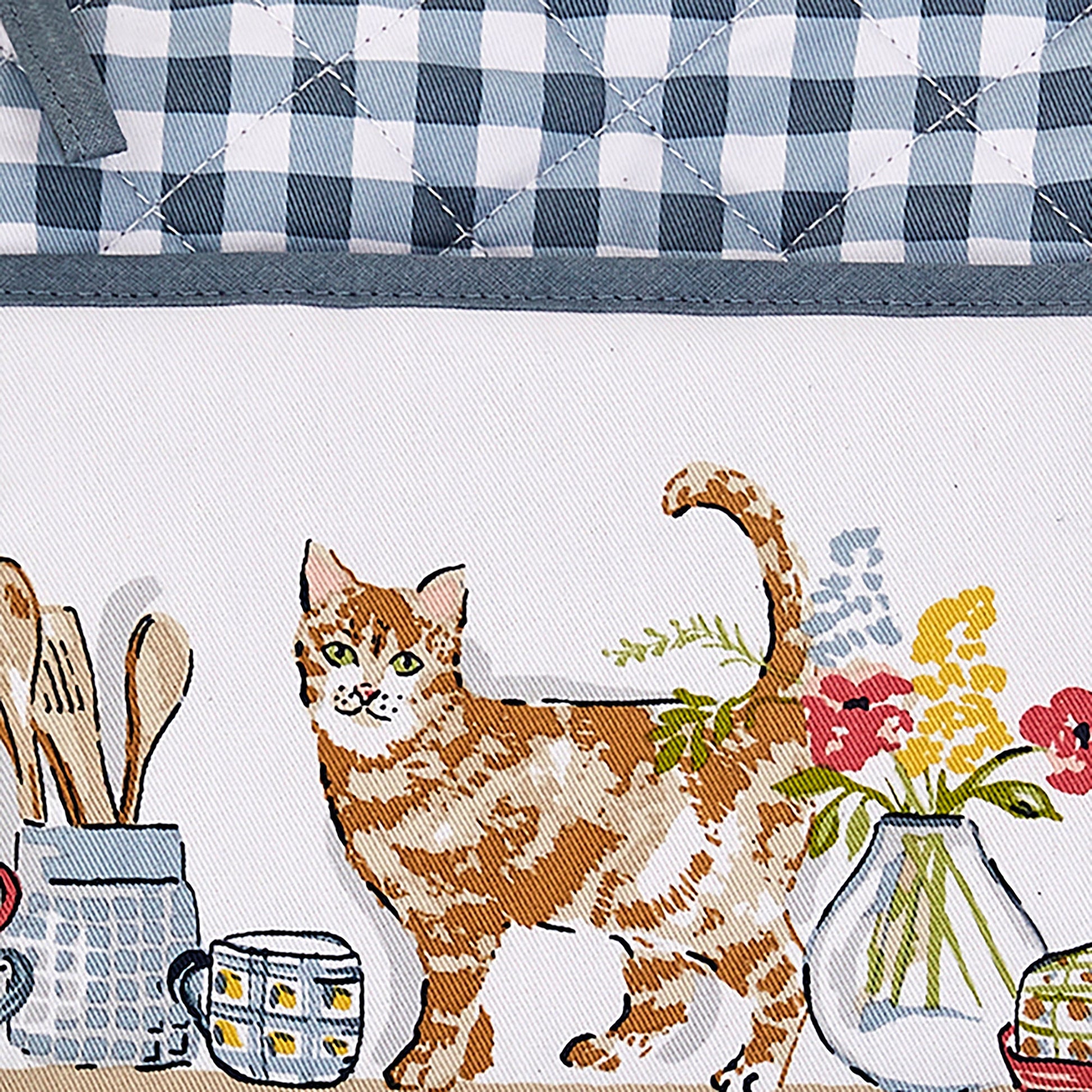 Ulster Weavers Pantry Cats Pot Mitt One Size in Multi - Pot Mitt - Ulster Weavers