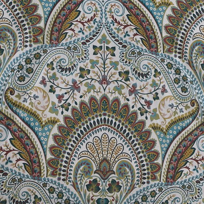 Palais Duvet Cover Set by Dreams & Drapes Design in Teal - Duvet Cover Set - Dreams & Drapes Design