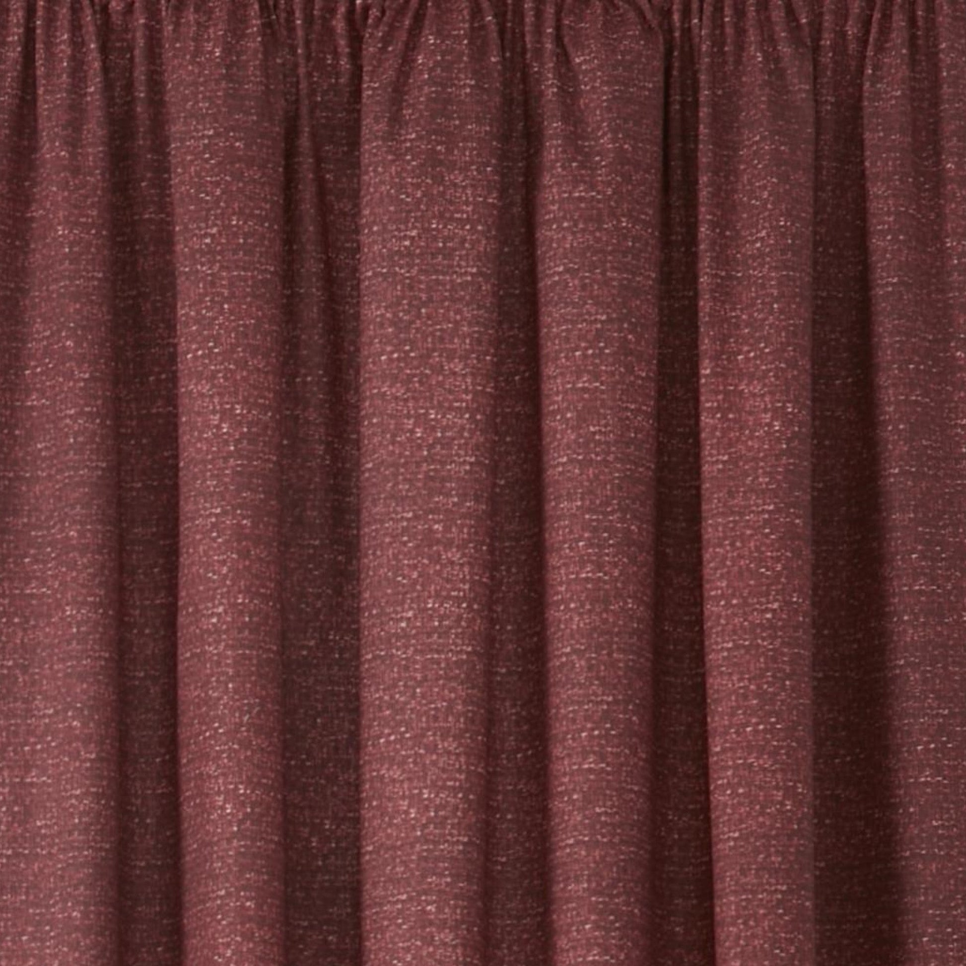 Pembrey Pair of Pencil Pleat Curtains With Tie-Backs by Dreams & Drapes in Red - Pair of Pencil Pleat Curtains With Tie-Backs - Dreams & Drapes Curtains