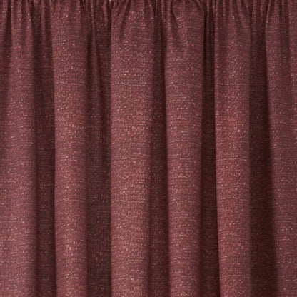 Pembrey Pair of Pencil Pleat Curtains With Tie-Backs by Dreams & Drapes in Red - Pair of Pencil Pleat Curtains With Tie-Backs - Dreams & Drapes Curtains