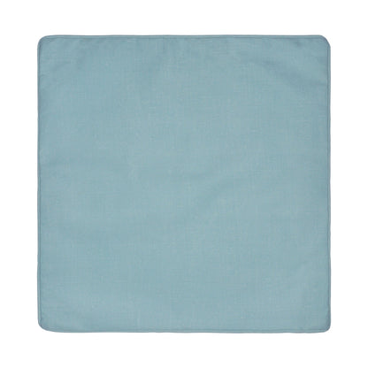 Plain Dye Filled Cushion by Fusion in Teal 43 x 43cm - Filled Cushion - Fusion
