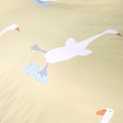 Puddles The Duck Duvet Cover Set by Fusion in Yellow - Duvet Cover Set - Fusion