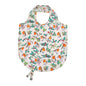 Christmas Robins Foldable Tote Bag Medium in Green