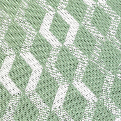 Rico Outdoor Outdoor Rug by Fusion in Green 120 x 170cm - Outdoor Rug - Fusion