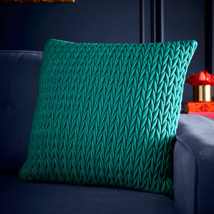 Amory Cushion by Laurence Llewelyn-Bowen in Jade 43 x 43cm - Cushion - Laurence Llewelyn-Bowen