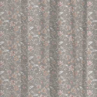 Roselle Pair of Pencil Pleat Curtains by Appletree Promo in Grey - Pair of Pencil Pleat Curtains - Appletree Promo