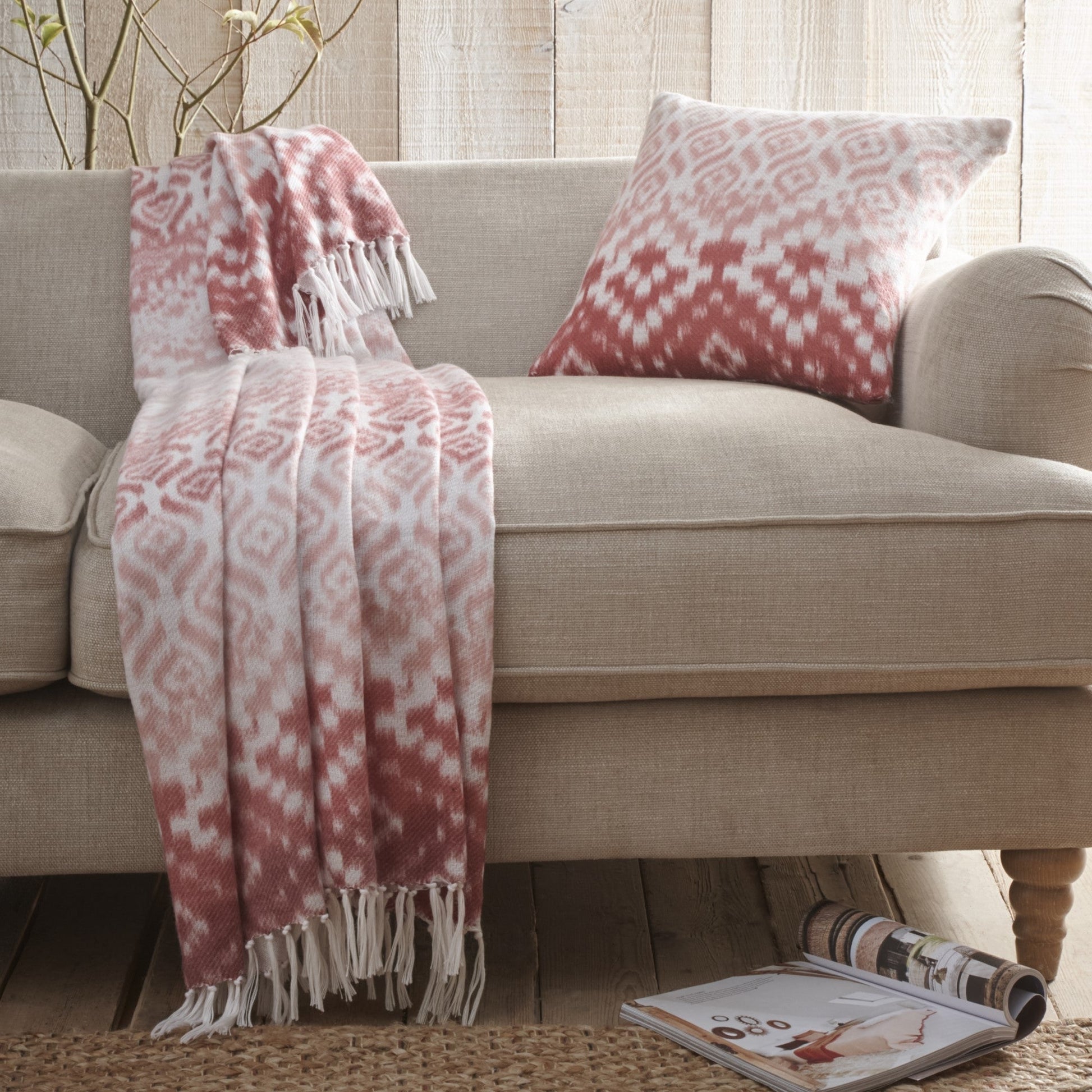 Sakari Cushion by Appletree Hygge in Terracotta 43 x 43cm - Cushion - Appletree Hygge