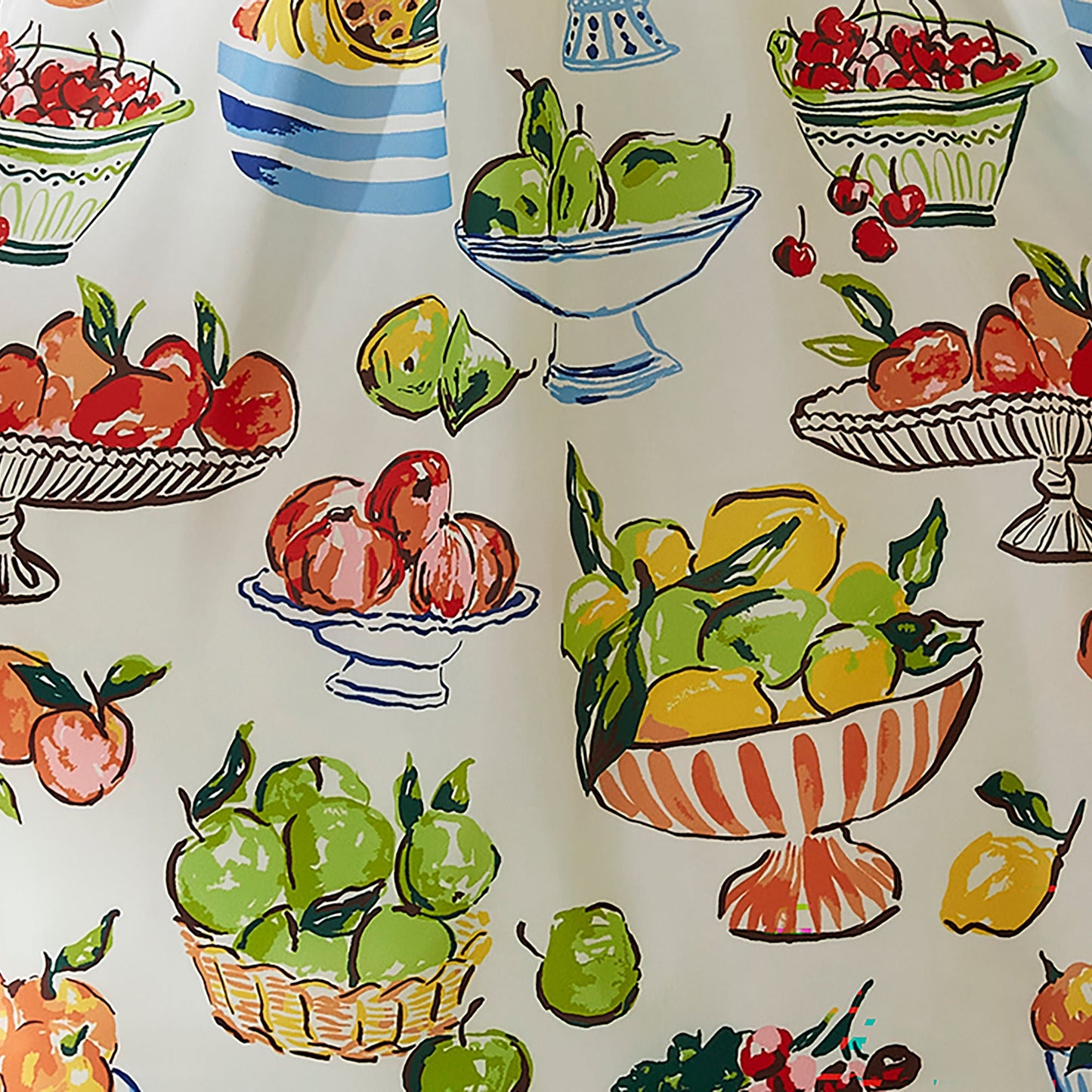 Ulster Weavers Summer Fruits Foldable Tote Bag Medium in Multi - Roll-Up Bag - Ulster Weavers