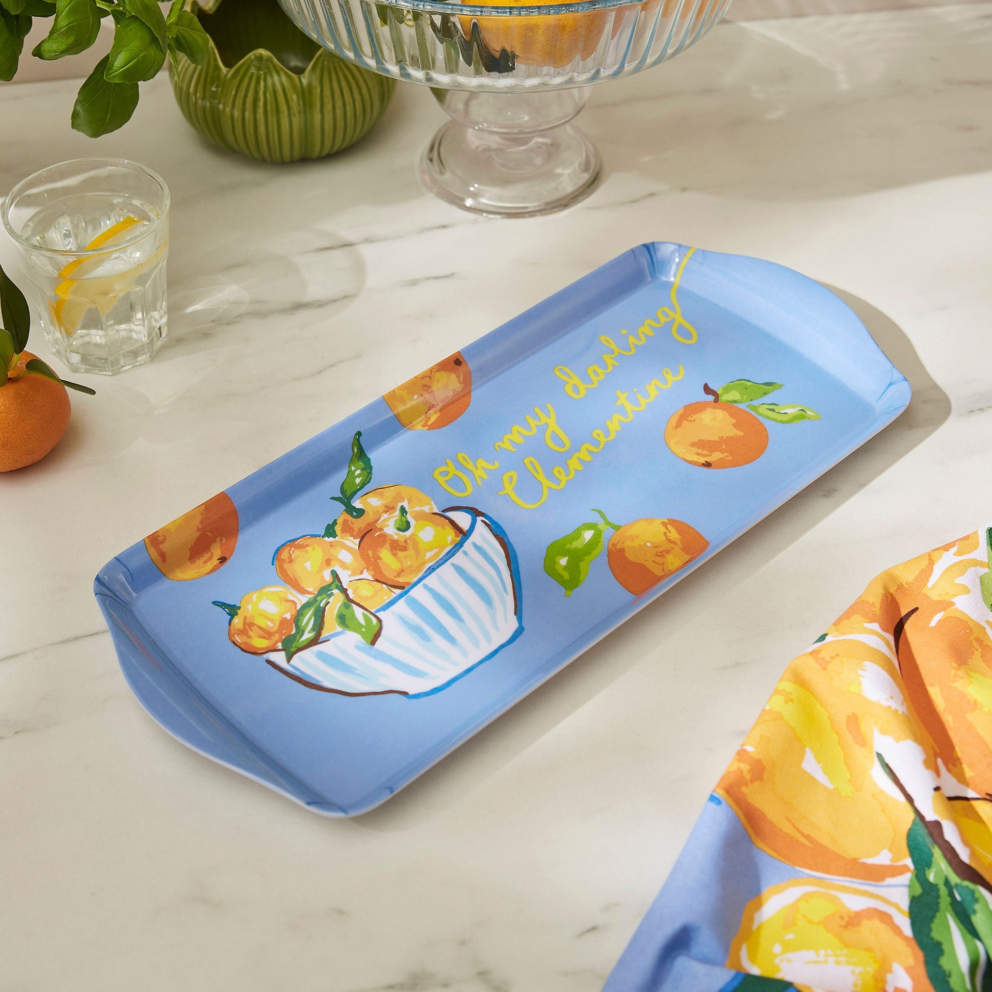 Ulster Weavers Summer Fruits Tray - Small One Size in Multi - Tray - Ulster Weavers