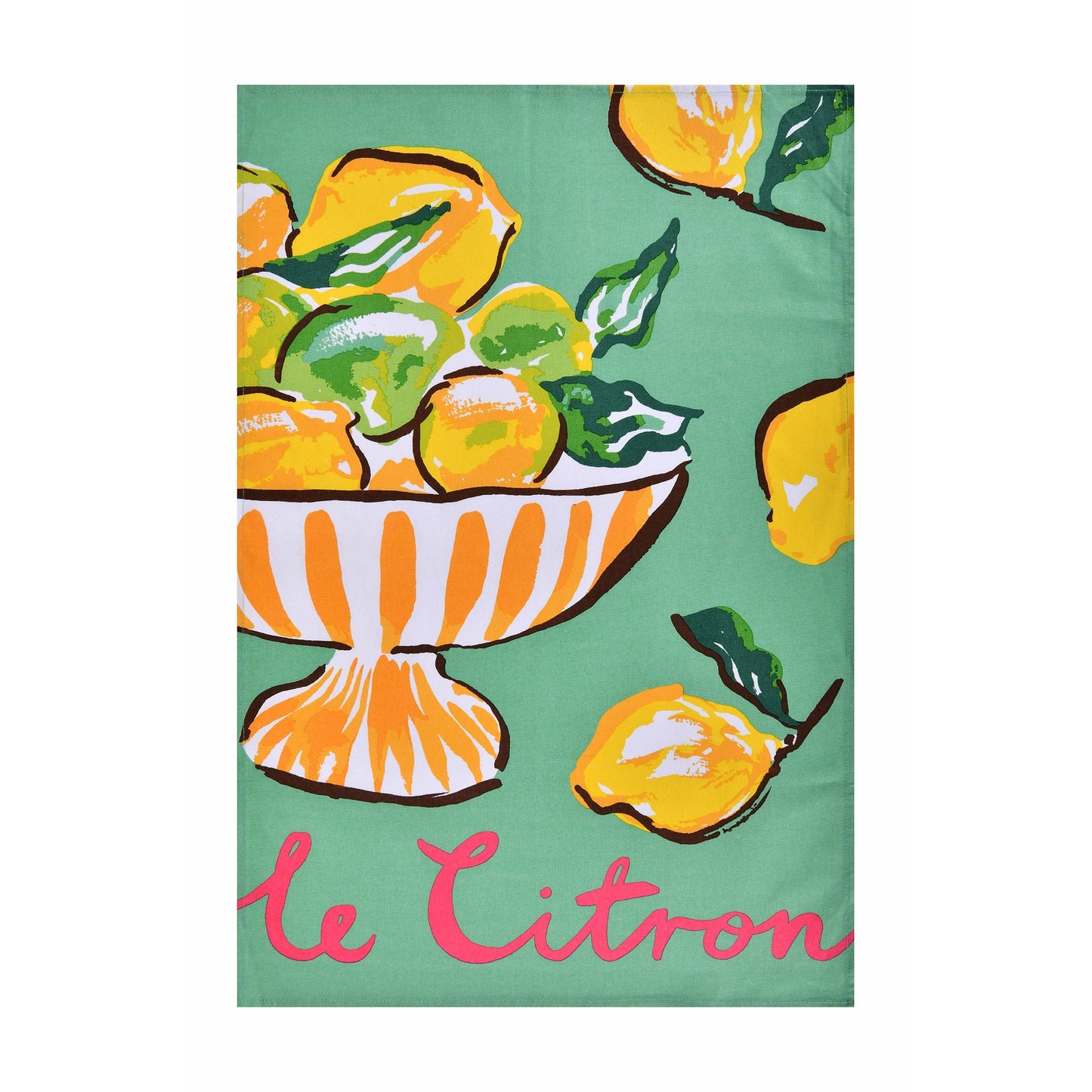 Ulster Weavers Summer Fruits Tea Towel - Cotton One Size in Green - Tea Towel - Ulster Weavers