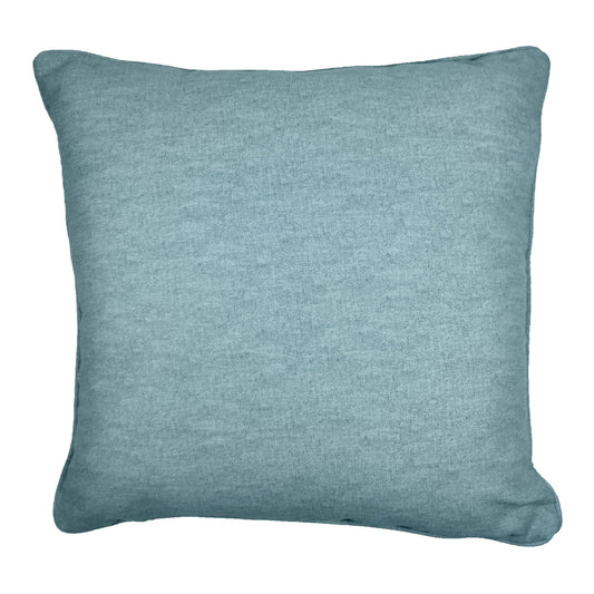 Sorbonne Cushion by Fusion in Duck Egg 43 x 43cm - Cushion - Fusion