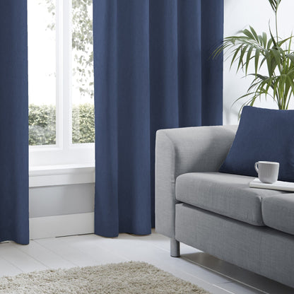Sorbonne Cushion by Fusion in Navy 43 x 43cm - Cushion - Fusion