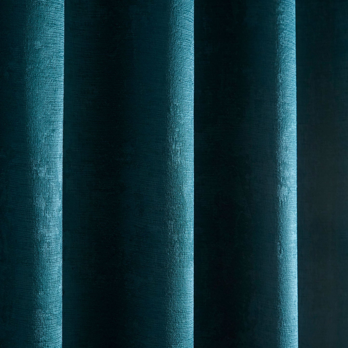 Strata Eyelet Single Panel Door Curtain by Fusion in Forest Green - Eyelet Single Panel Door Curtain - Fusion