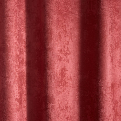 Strata Eyelet Single Panel Door Curtain by Fusion in Terracotta - Eyelet Single Panel Door Curtain - Fusion
