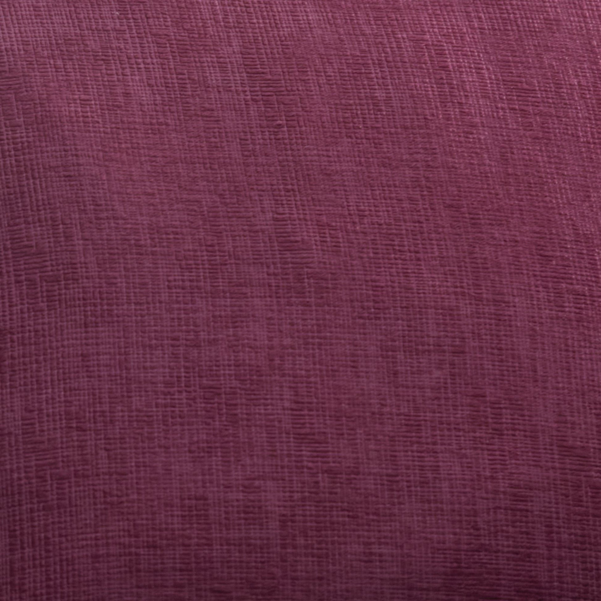 Strata Eyelet Single Panel Door Curtain by Fusion in Wine - Eyelet Single Panel Door Curtain - Fusion