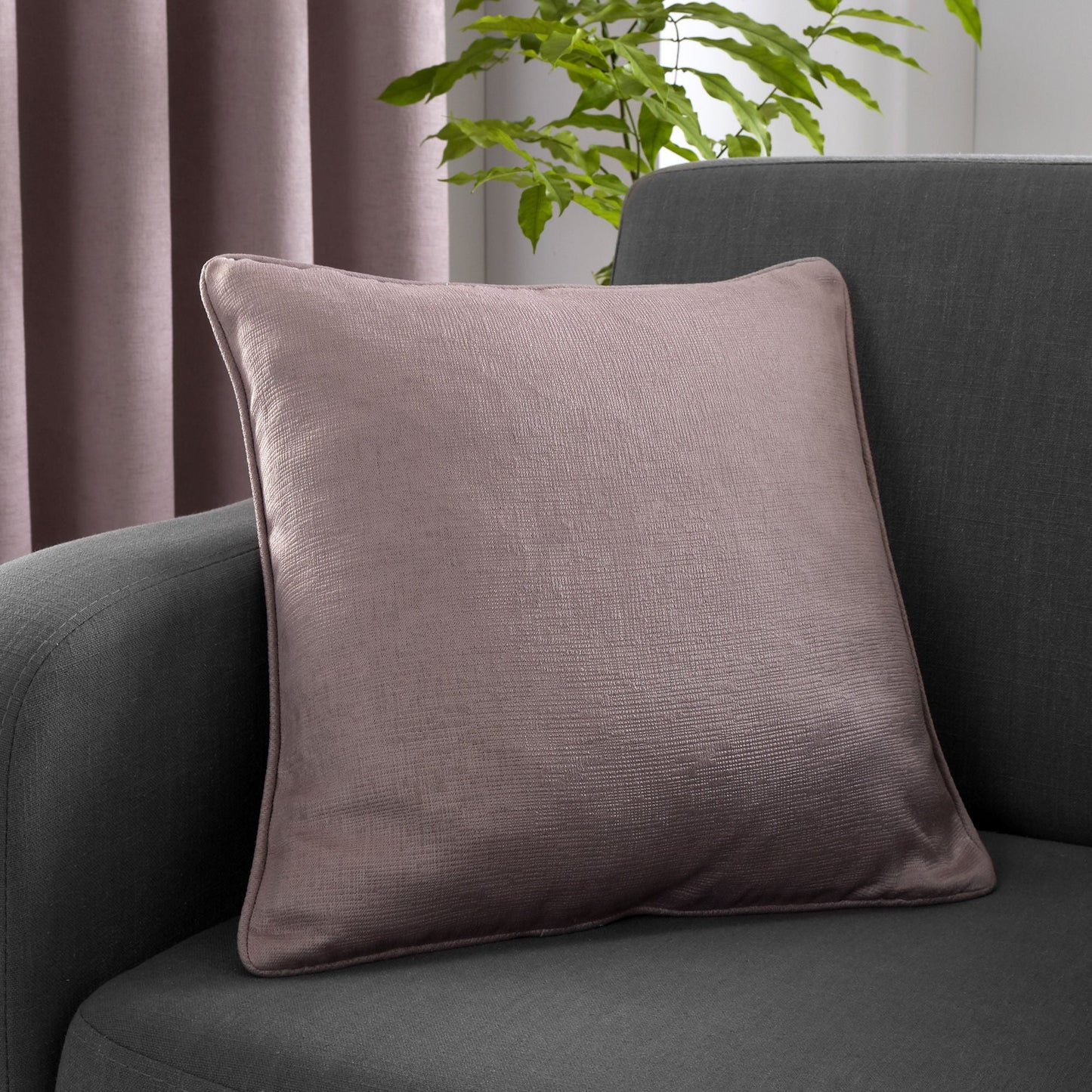 Strata Cushion by Fusion in Blush 43 x 43cm - Cushion - Fusion