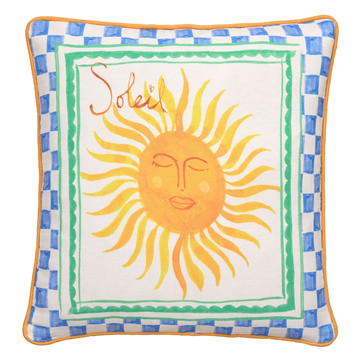 Soleil Sun Outdoor Cushion in Multi 43 x 43cm