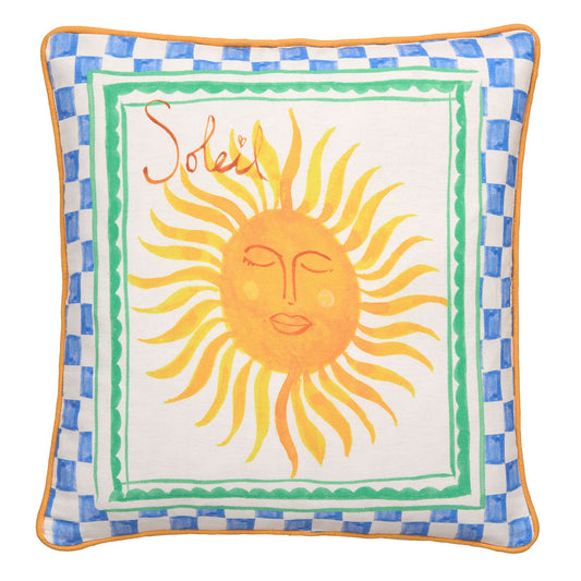 Soleil Sun Outdoor Cushion in Multi 43 x 43cm