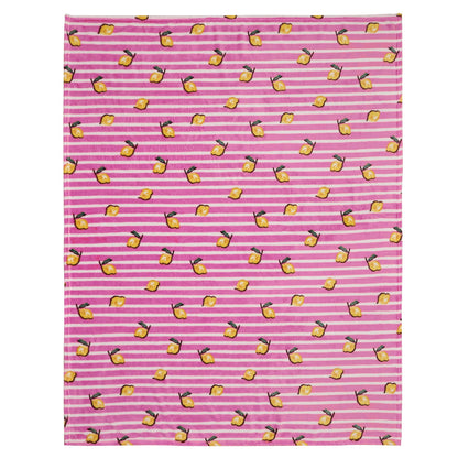 Summer Fruits Throw in Pink 120 x 150cm