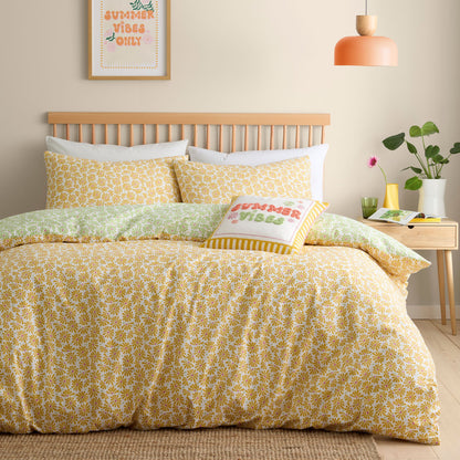 Summer Vibes Slogan Cushion in Multi 43 x 43cm