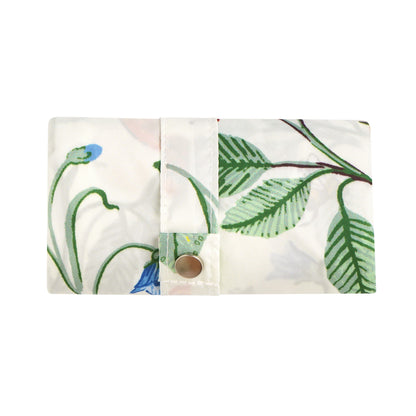 Strawberry Patch Foldable Tote Bag Medium in Green