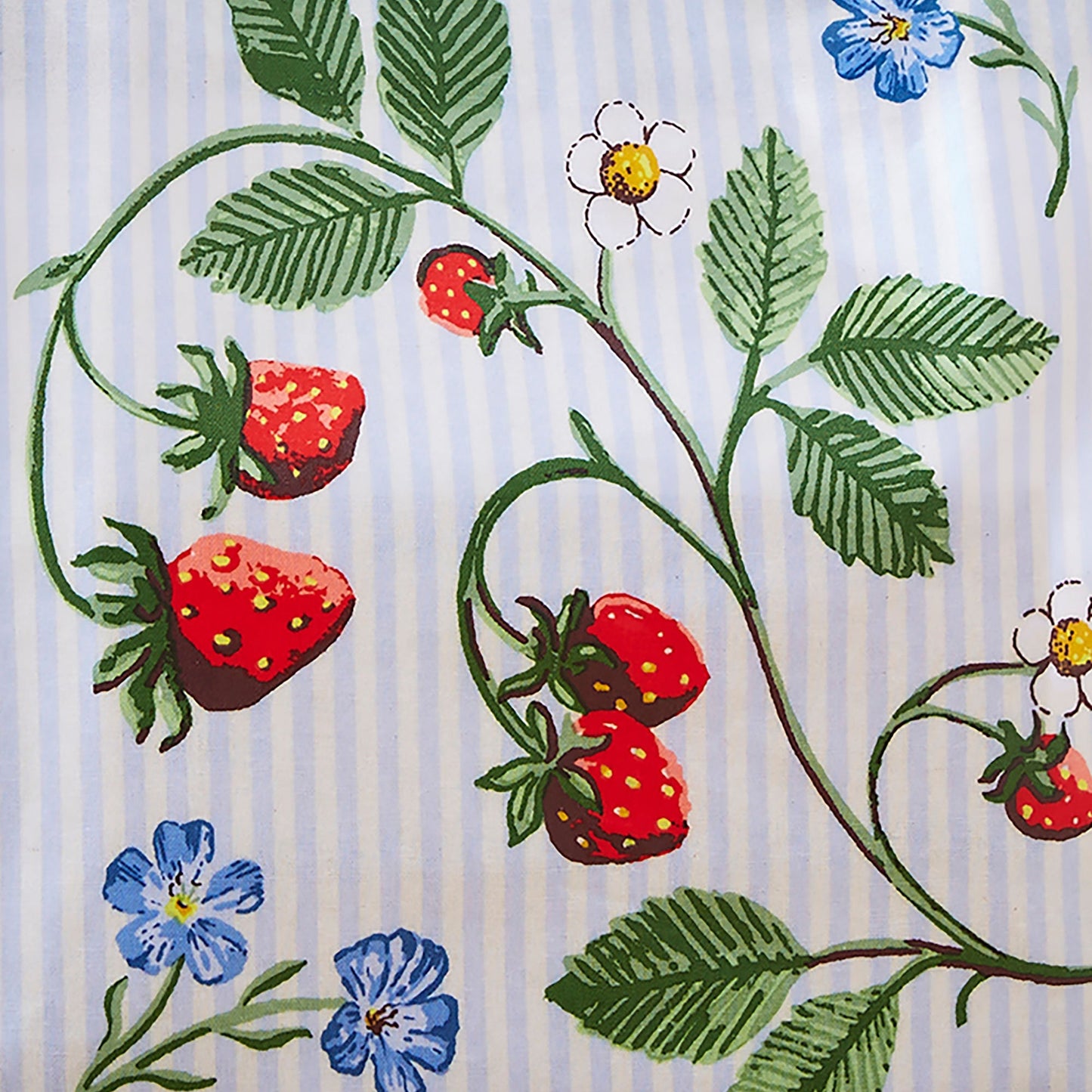 Strawberry Patch PVC Bag Small in Green