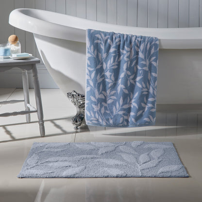 Sandringham Towels by Dreams & Drapes Bathroom in Pale Blue - Towels - Dreams & Drapes Bathroom