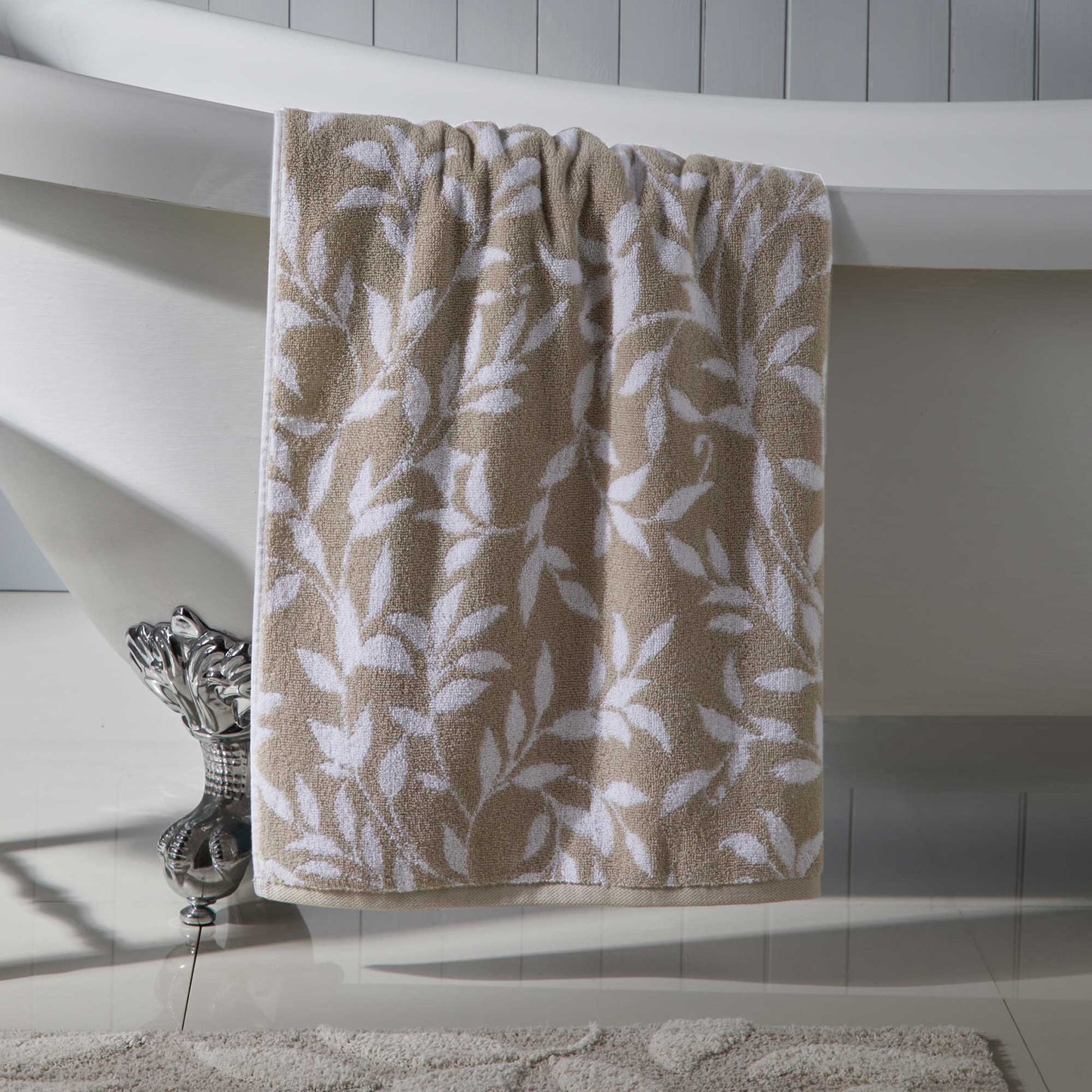 Sandringham Towels in Natural