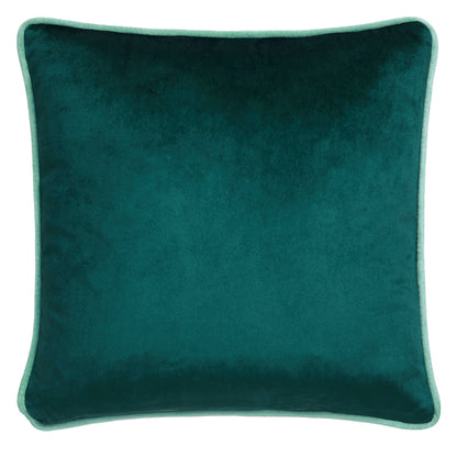 Suburban Jungle Filled Cushion by Laurence Llewelyn-Bowen in Teal 43 x 43cm - Filled Cushion - Laurence Llewelyn-Bowen