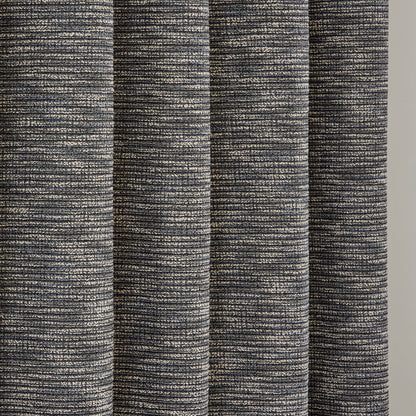 Talon Eyelet Curtains in Blue - Pair of Eyelet Curtains - Curtina