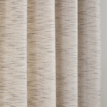 Talon Eyelet Curtains in Grey - Pair of Eyelet Curtains - Curtina