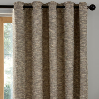 Talon Eyelet Curtains in Natural - Pair of Eyelet Curtains - Curtina