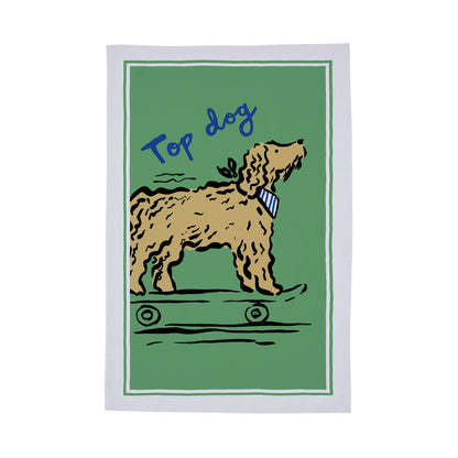 Ulster Weavers Top Dog Tea Towel - Cotton One Size in Multi - Tea Towel - Ulster Weavers