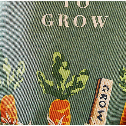Time to Grow Cotton Apron in Green
