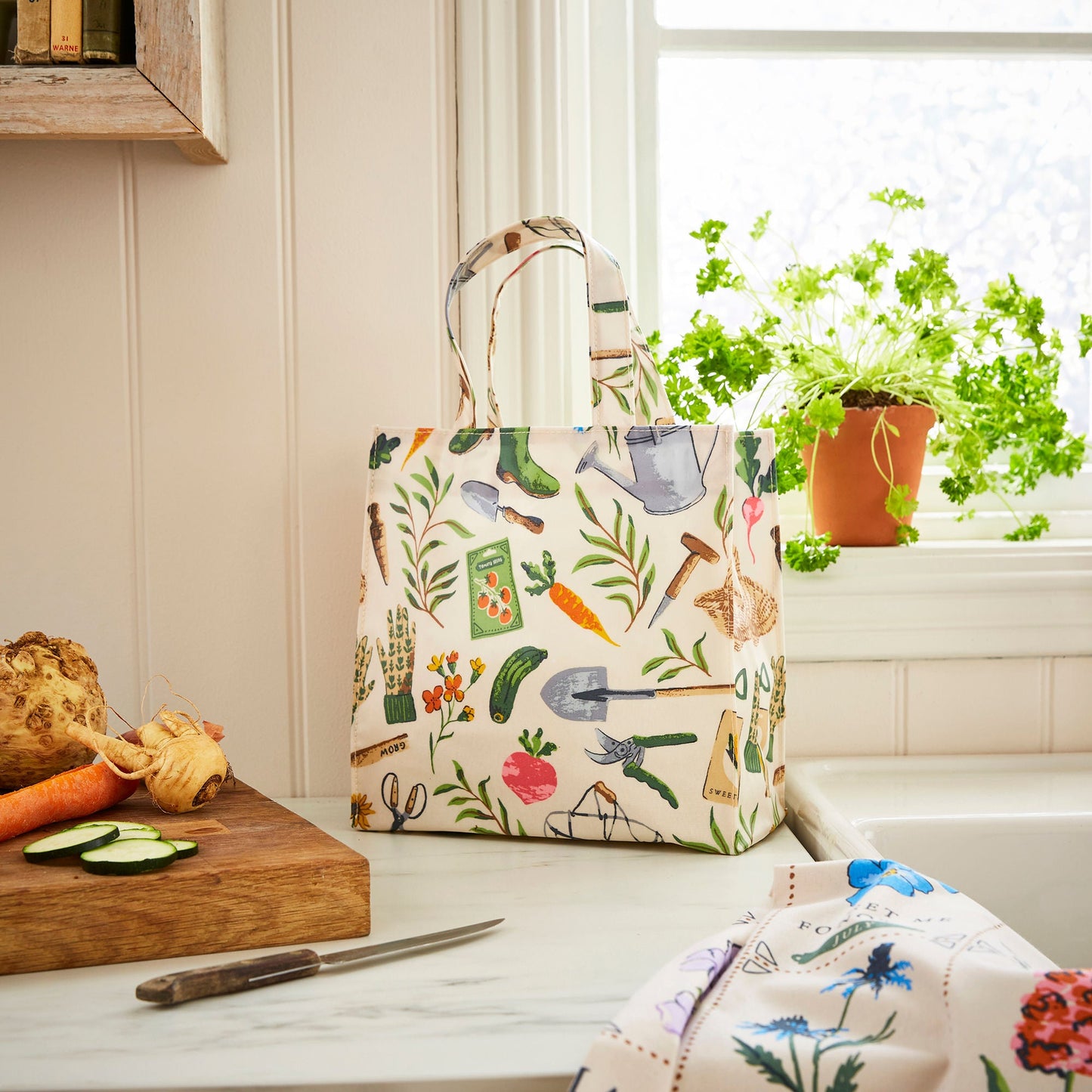 Time to Grow PVC Bag Small in Green