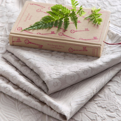 Toria Duvet Cover Set in Stone - Duvet Cover Set - Appletree