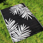 Tahiti Outdoor Rug by Dreams & Drapes Design in Black 120 x 170cm - Outdoor Rug - Dreams & Drapes Design
