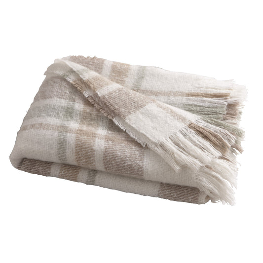 Verbier Bedspread by Appletree Hygge in Natural 130cm x 180cm - Bedspread - Appletree Hygge